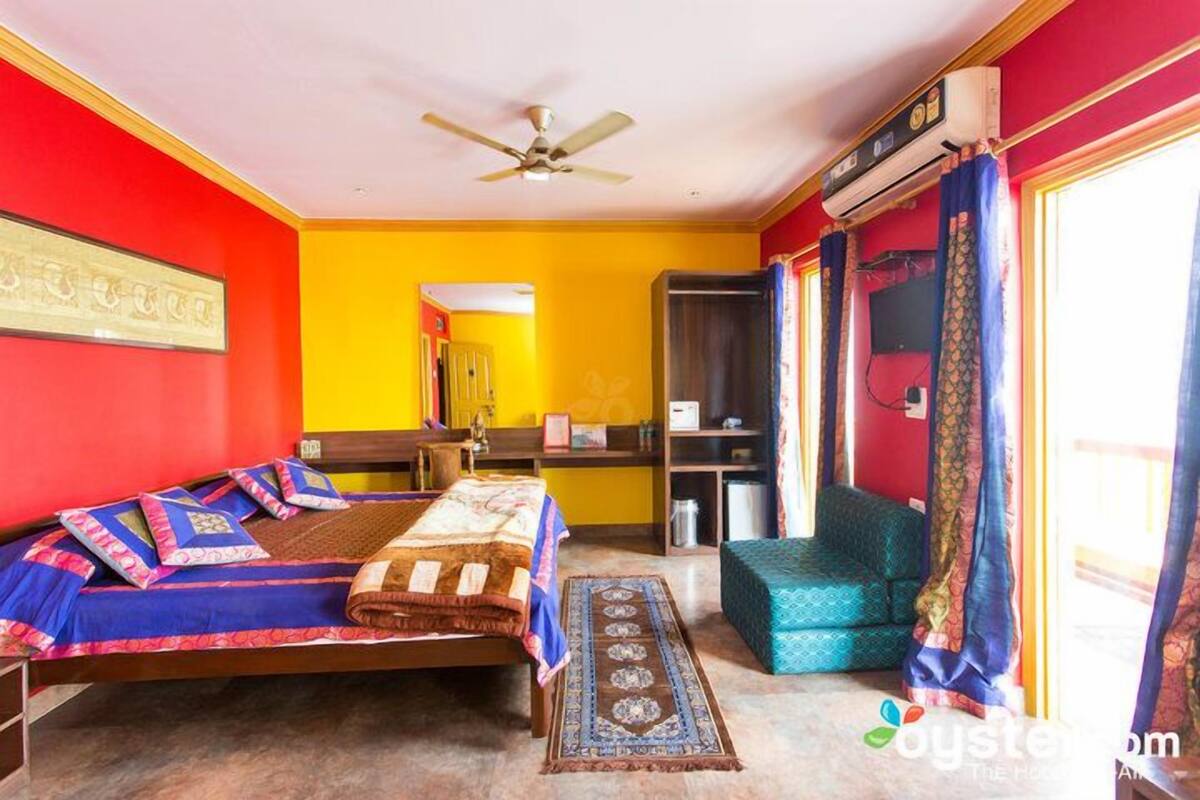 Superior Double Room, Multiple Beds, Non Smoking, Balcony | In-room safe, desk, laptop workspace