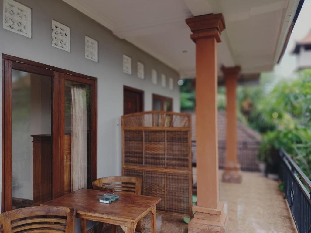 Economy Double Room, Balcony, City View | Outdoor dining