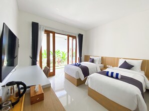 Deluxe Twin Room | Desk, laptop workspace, free WiFi - Casa de Ambalia (Badung)