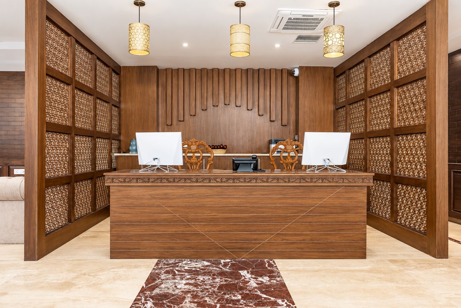 Meja sambut tetamu