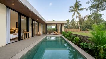 Premium-Villa, Gartenblick | Pool | 2 Außenpools