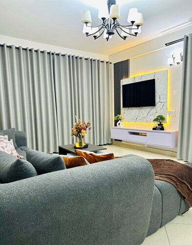 Cozy fully furnished apartment in Entebbe. 15mins to the airport.Family friendly