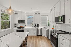 Fridge, microwave, oven, stovetop - 2 Pools + Hot Tub | 22BR + Bikes + Carts | Walk to Beach | Graytness & Dreams (Santa Rosa Beach)