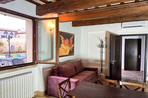 Living area - Apartment with pool in Pesaro (Pesaro)