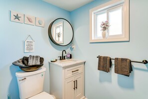 Bathroom - Walk to Sand Lake Beach! Family Escape w/ Fire Pit (National City)