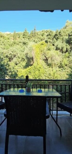 Outdoor dining - Beachfront Zante Town Lux Apt (Zakynthos)