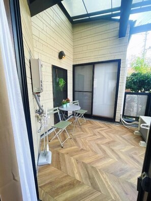 Vila Mewah, 5 kamar tidur, balkon | Teras/patio