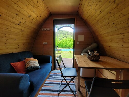 Accommodation with swimming pool and connection to nature