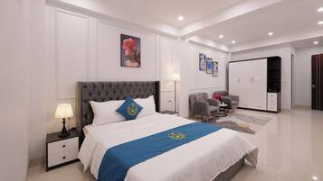 Chambre Double Deluxe, vue ville | Wi-Fi gratuit