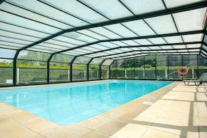 Pool - Cozy 2-Person Studio in Correze (DINAN)