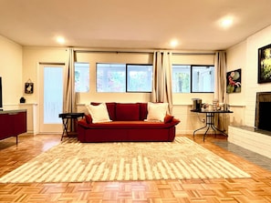 Smart TV, books, video library