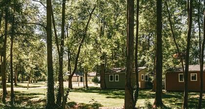 Chalet famille, lac de Moncontour