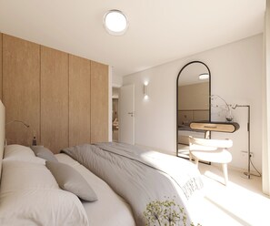 Coffres-forts dans les chambres, bureau, rideaux occultants
