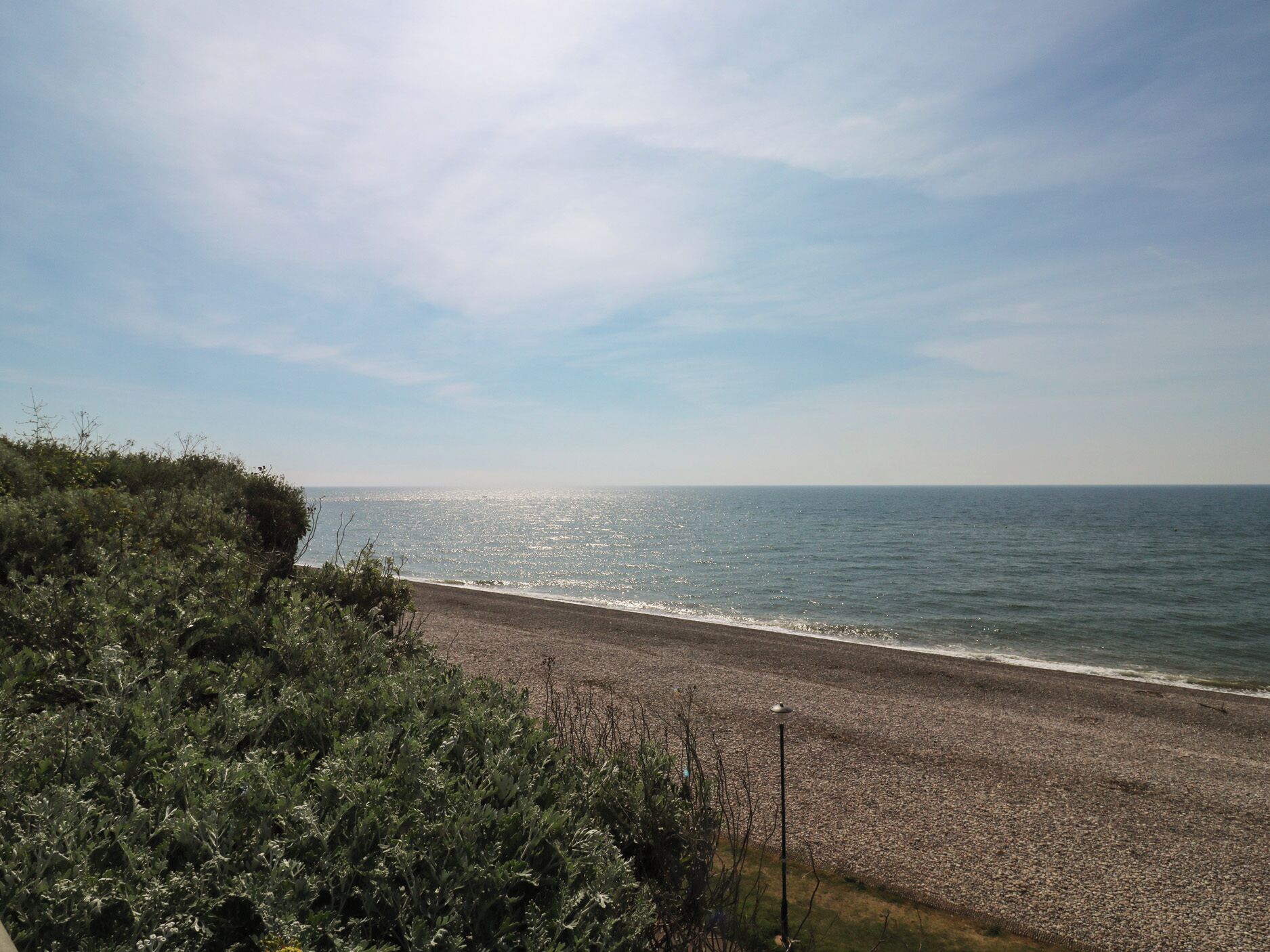 Vlak bij het strand