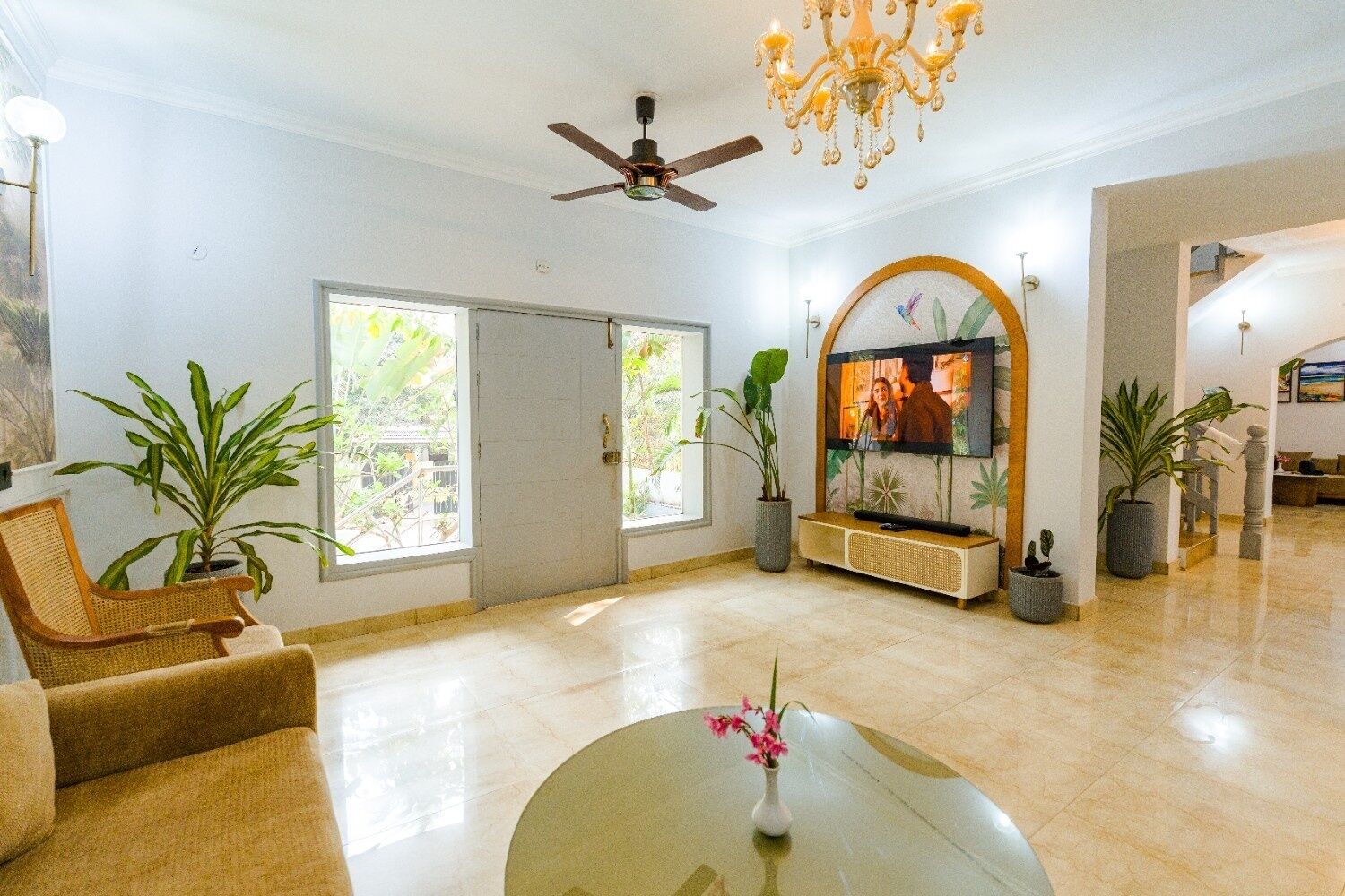 Área de sala de estar