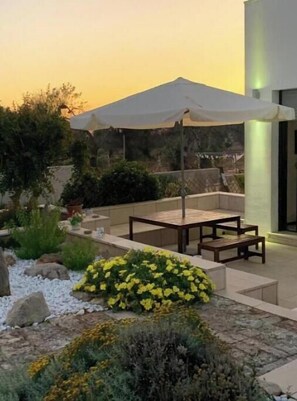 Outdoor dining - Li Canti di Giulia - Elegant villa with private pool in Salento (Casarano)
