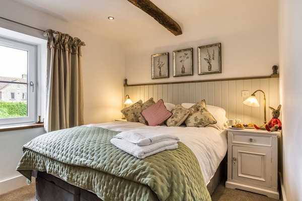 Well-appointed bedroom one