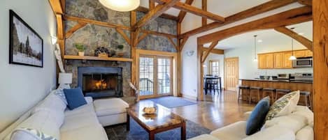 TV, fireplace, table tennis