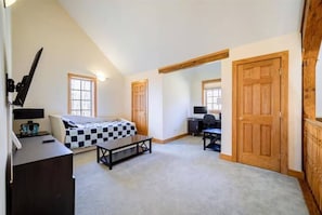 Desk, iron/ironing board, travel crib, WiFi