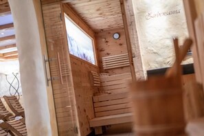 Sauna - Natur & Alpinhotel Post (Vent)