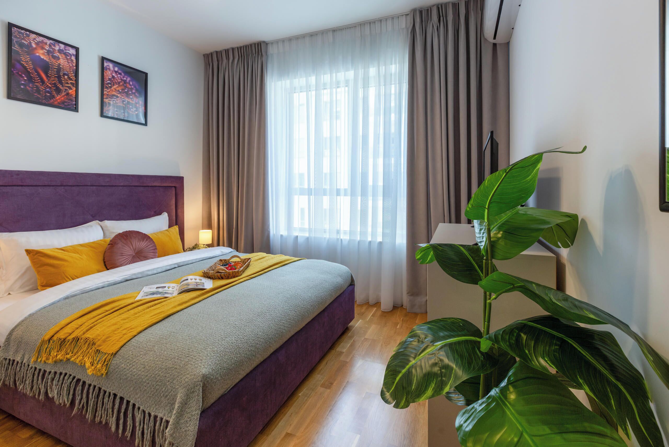 Comfort Apartment, 1 Bedroom, Non Smoking | Blackout drapes, iron/ironing board, free WiFi, bed sheets