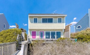 Unclassified image, 2 of 25, button - Marble Winds with a large, oceanfront sundeck with impressive views and built-in (Surf City)