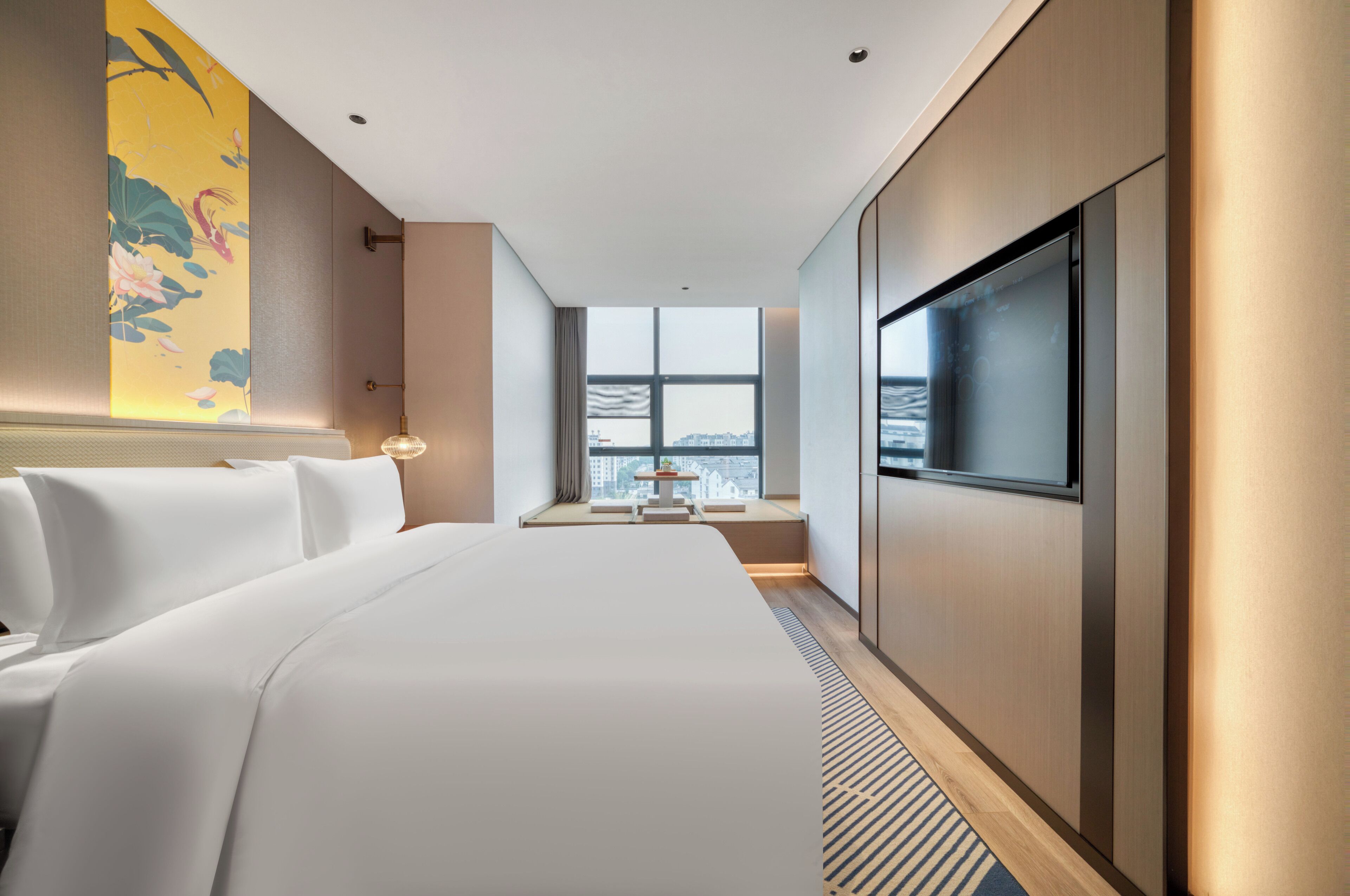 Habitación empresarial doble | Wifi gratis y ropa de cama 