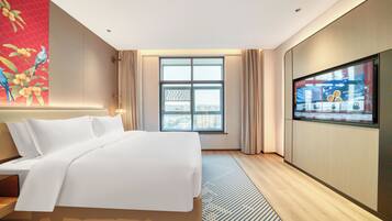 Free WiFi, bed sheets