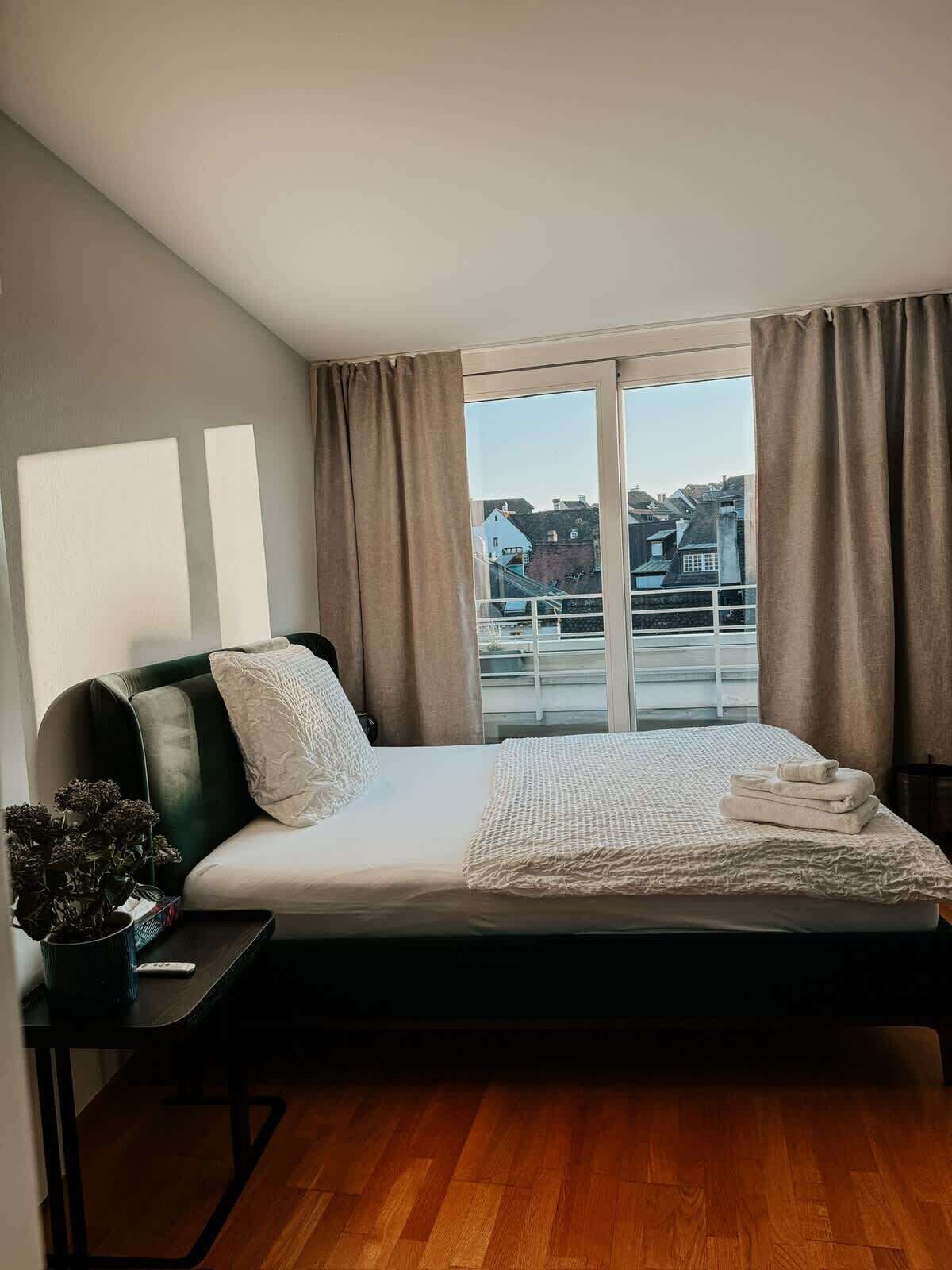 1 bedroom, iron/ironing board, travel crib, free WiFi