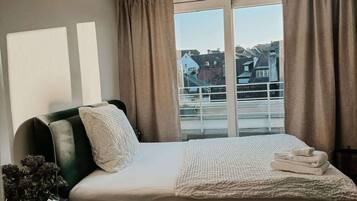 1 bedroom, iron/ironing board, travel crib, free WiFi