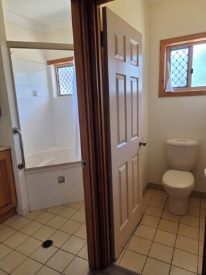 Towels, soap, toilet paper