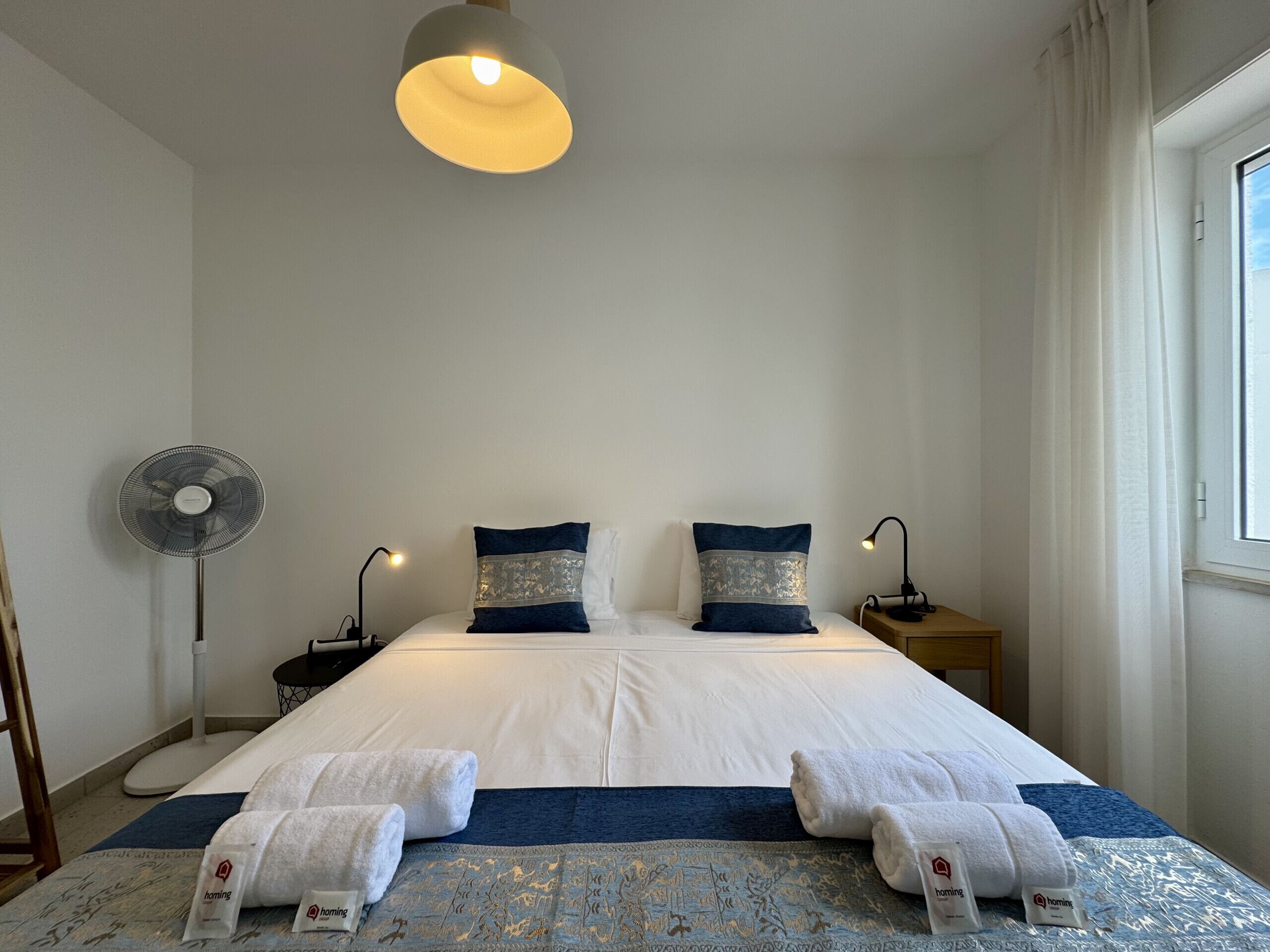 1 habitación y ropa de cama 
