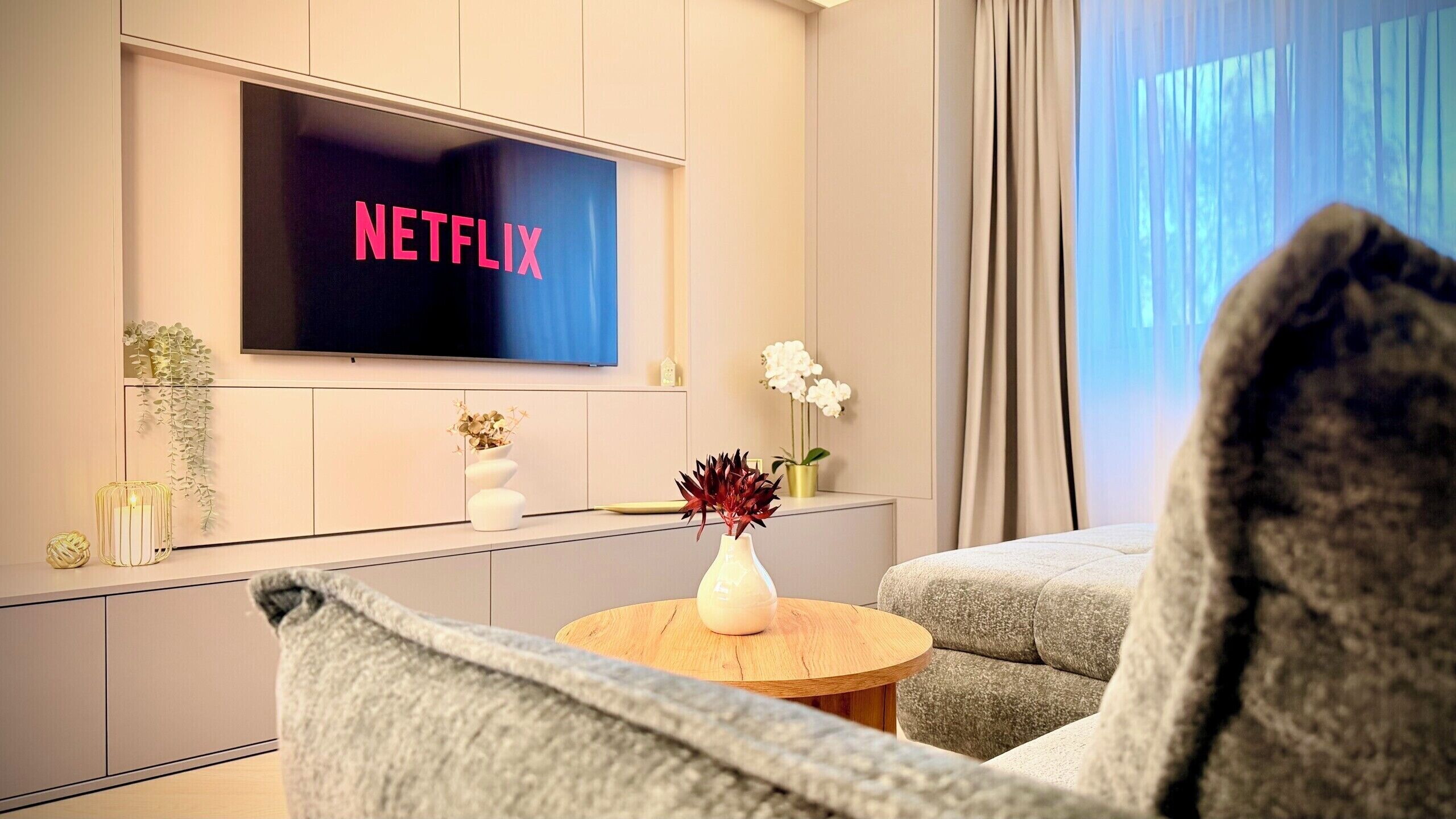 Luxe appartement, 1 slaapkamer, niet-roken, uitzicht op stad | Interieur