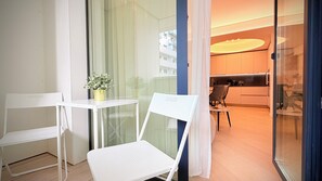 Luxury Apartment, 2 Bedrooms, Non Smoking, City View | Terrace/patio - Stylish Apartments in North Bucharest (Voluntari)