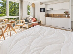Room - Le Barrel - studio for 3 - shared swimming pool (Biscarrosse)