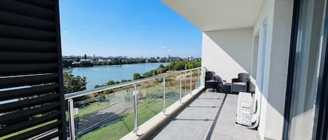 Comfort-Apartment, 2 Schlafzimmer, Nichtraucher | Terrasse/Patio