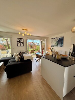 Living area - New house 6 pers - Garden & terrace - 10 min Hossegor (Saubion)