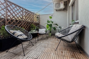 Appartement Confort, 2 chambres, non-fumeur | Terrasse/patio