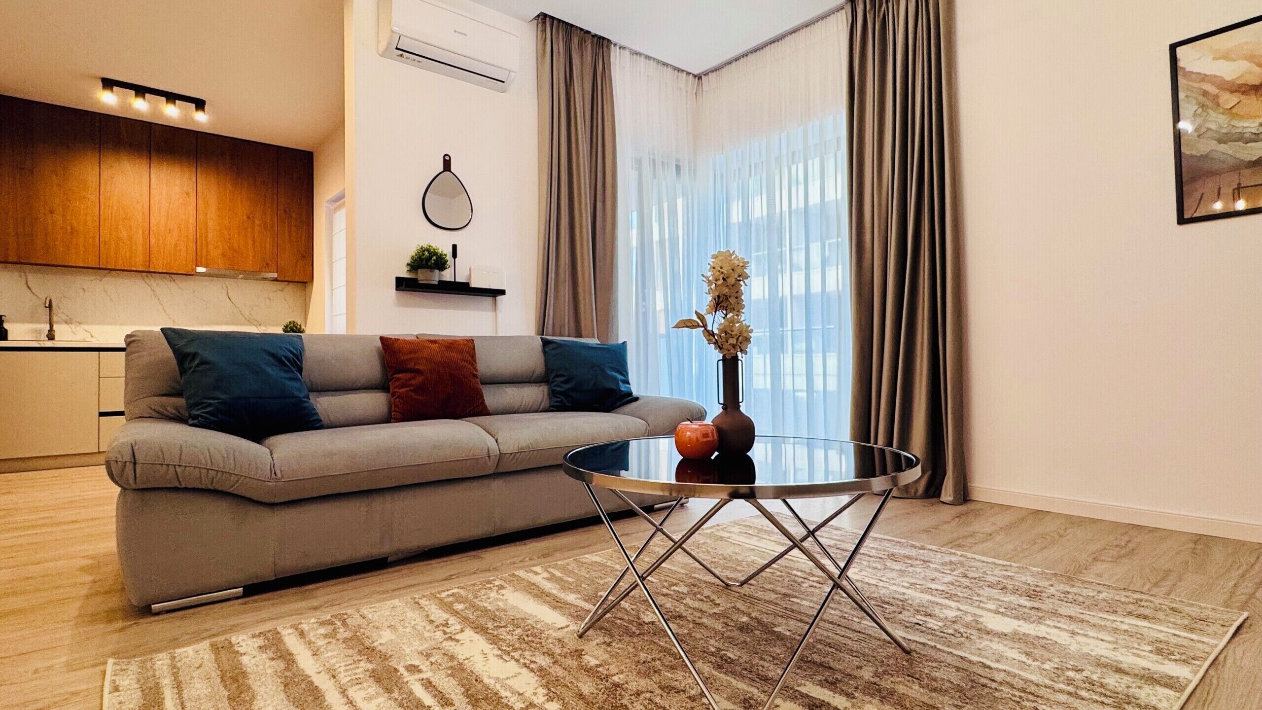 Deluxe Apartment, Non Smoking | Living area