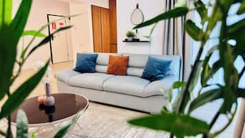 Deluxe-Apartment, Nichtraucher | Wohnbereich