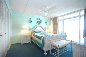 WiFi, bed sheets - Lovely direct Ocean Front condo with ocean front living room and ocean front Bedroom . (Ocean City)