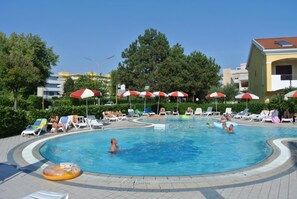 Apartment, 2 Bedrooms, Balcony, Garden View | Pool - Two-storey Flat With Shared Pool and Patio (San Michele al Tagliamento)