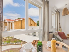 Dining - Le Curl - studio for 3 people - shared pool (Biscarrosse)