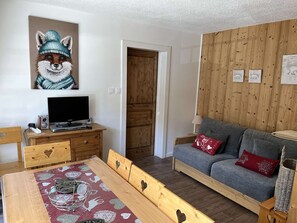 Interior - Spacious apartment with balcony - 4 guests (Valloire)