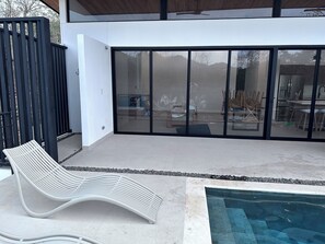 Pool - Tranquil 3-Bedroom home with Pool, Jacuzzi  and BBQ in beautiful Playa Grande (North of the restaurant La Forja)