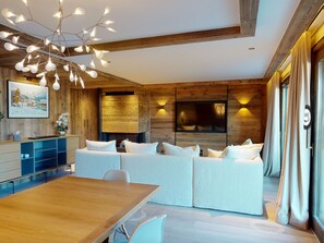 Interior - Ski-in/ski-out apartment - 8 guests (Les Allues)