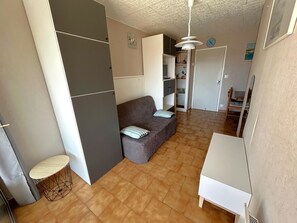 TV - Air-conditioned apartment with parking - 4 guests (Argelès-sur-Mer)