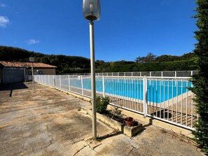 Pool - Apartment sea view - 4 guests (Six-Fours-les-Plages)