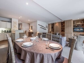 Dining - Charming apartment in resort centre - 6 guests (Courchevel 1550)