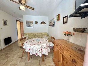 Dining - Spacious apartment with terrace, parking - 4 guests (Cap d'Agde)